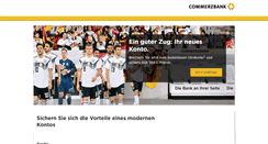 Desktop Screenshot of girokonto.commerzbank.de